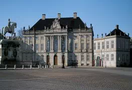 Amalienborg Palace In Copenhagen