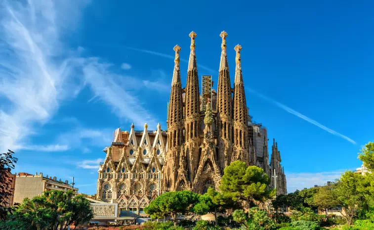 Barcelona's Sagrada Familia and Gaudi Sites