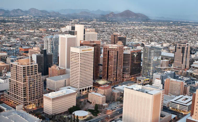 Largest Cities In Arizona Ranked By Population