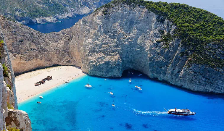 Navagio beach