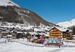 Main Attraction Of Saas Fee Village In Switzerland