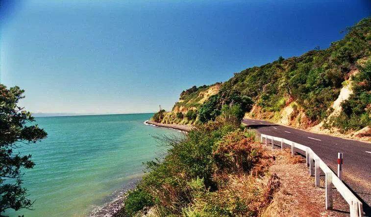 Thames to Coromandel road