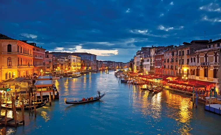 The Grand Canal in Venice