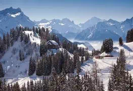 Villars-Sur-Ollon Village Switzerland